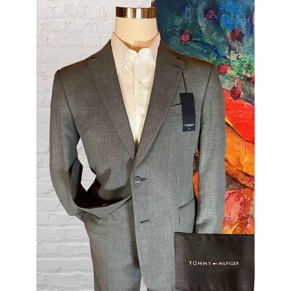 Tommy Hilfiger Charcoal Suit